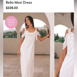 show me your mumu Bella maxi dress